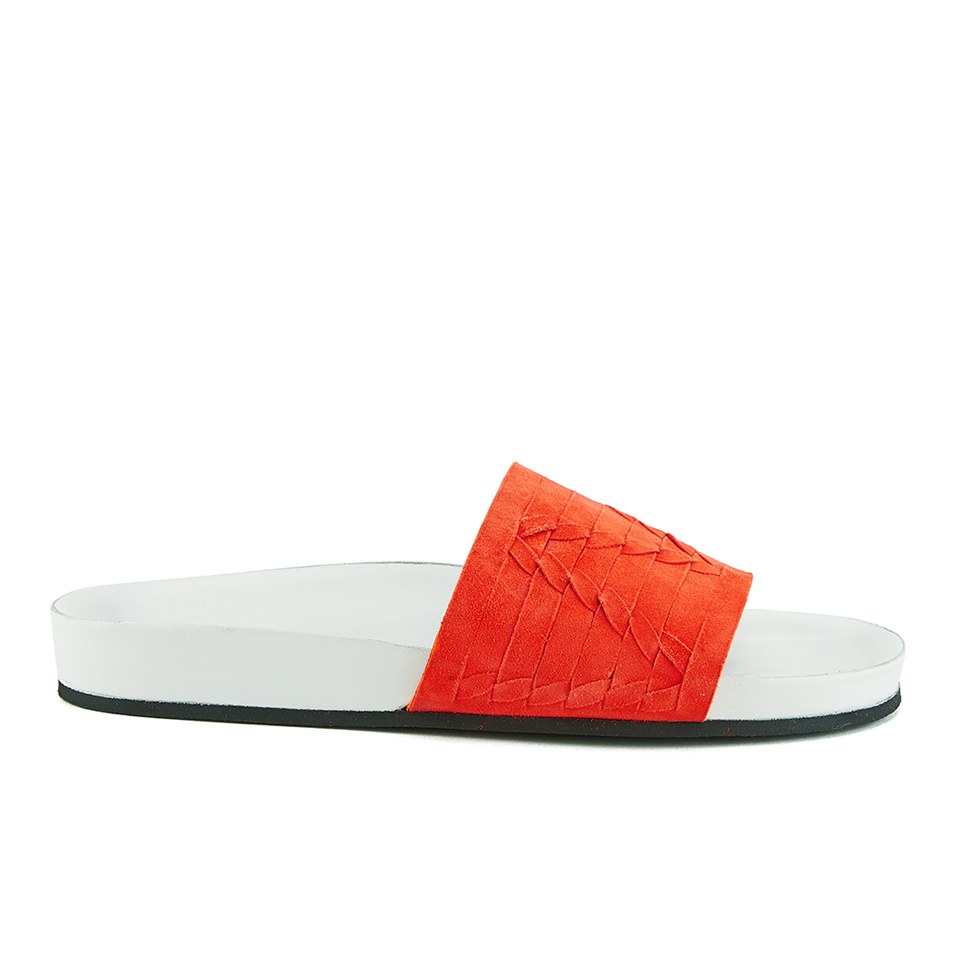 Thakoon Addition Women's Carly 01 Suede Slide Sandals - Poppy | FREE UK ...
