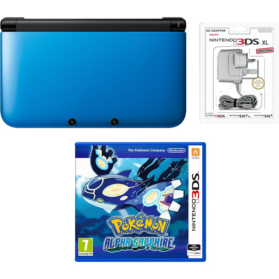 nintendo 3ds xl blue