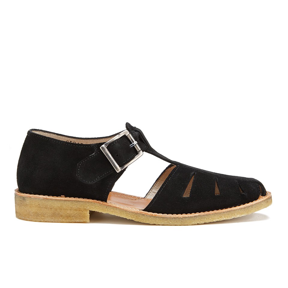 YMC Women's Suede Punk Sandals - Black - Free UK Delivery Available