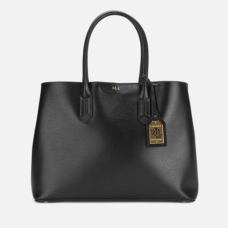 Lauren Ralph Women S Tate City Tote Bag Black