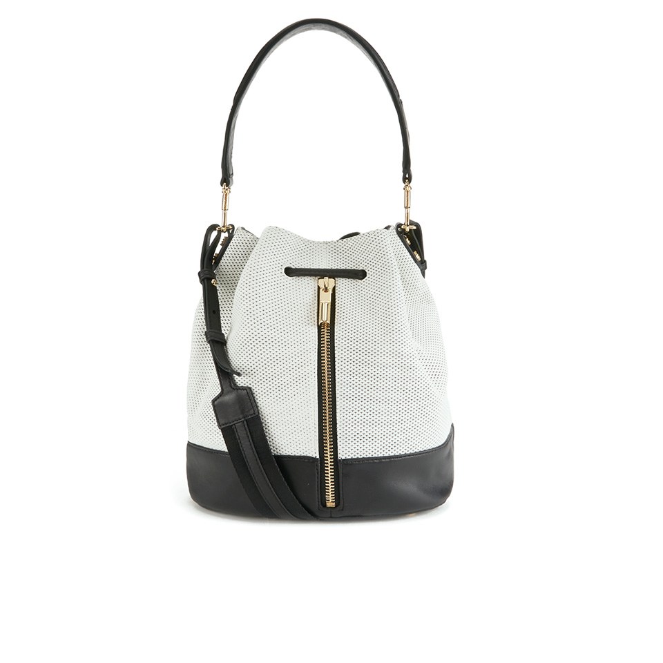 Elizabeth and James Cynnie Bucket Bag - White - Free UK Delivery over £50
