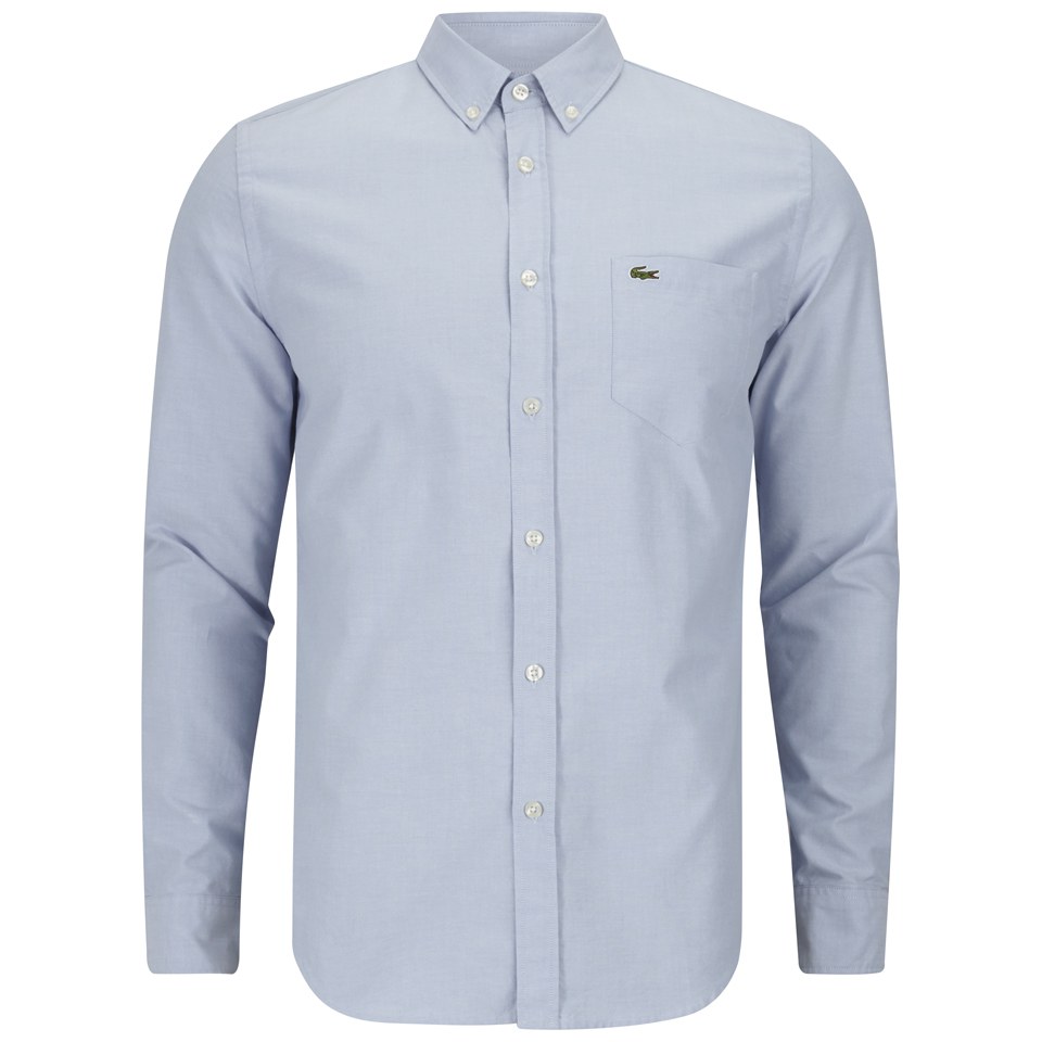 lacoste men's long sleeve shirt