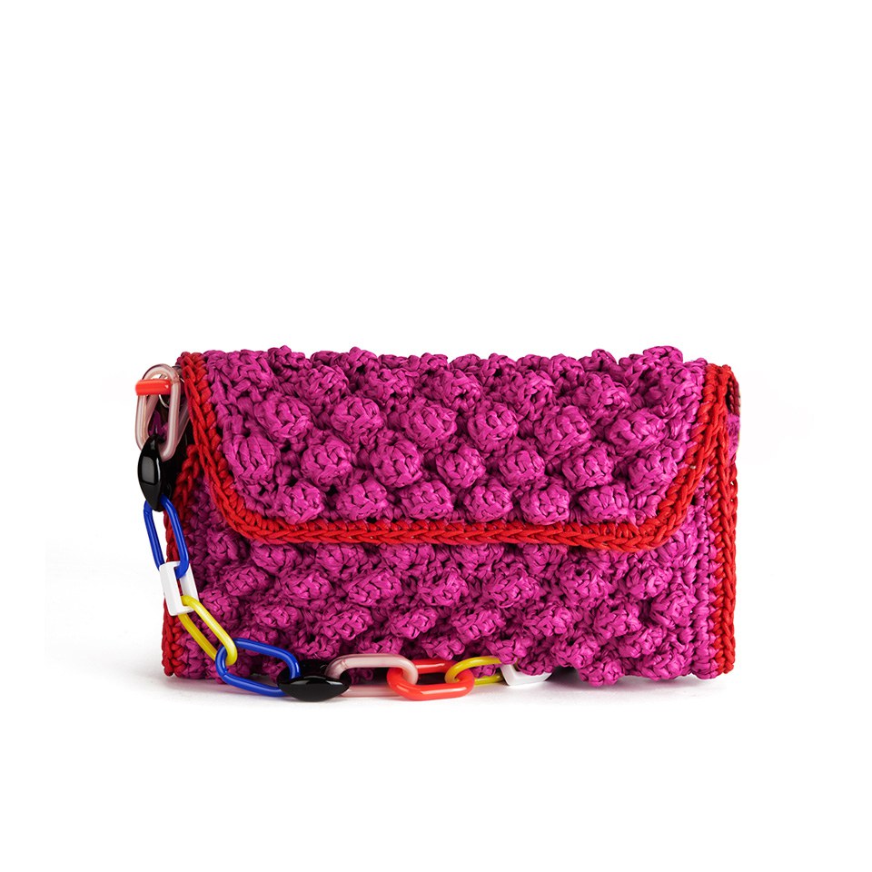 missoni raffia bag