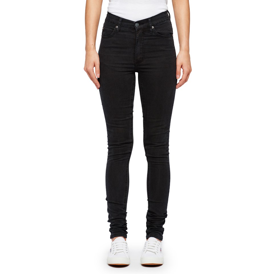 cheap monday second skin very stretch black