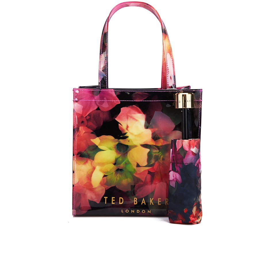 ted baker bag black with flowers