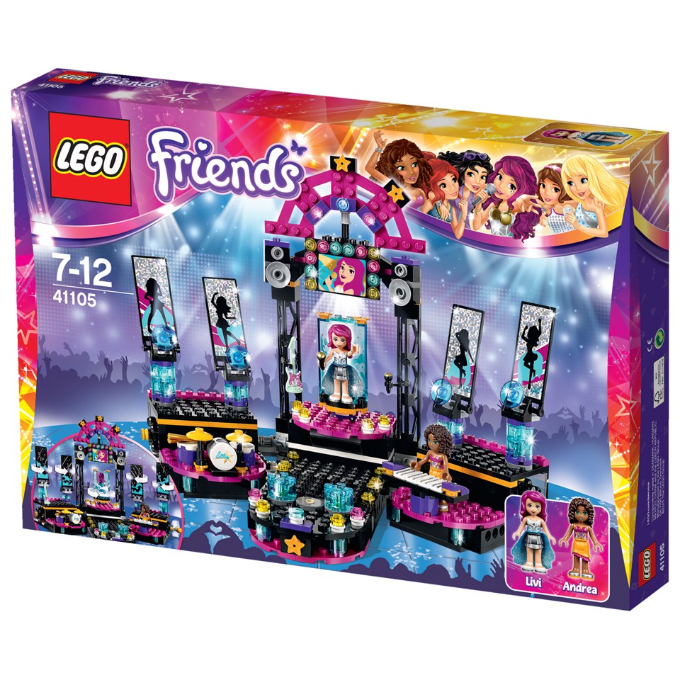 lego pop star show stage