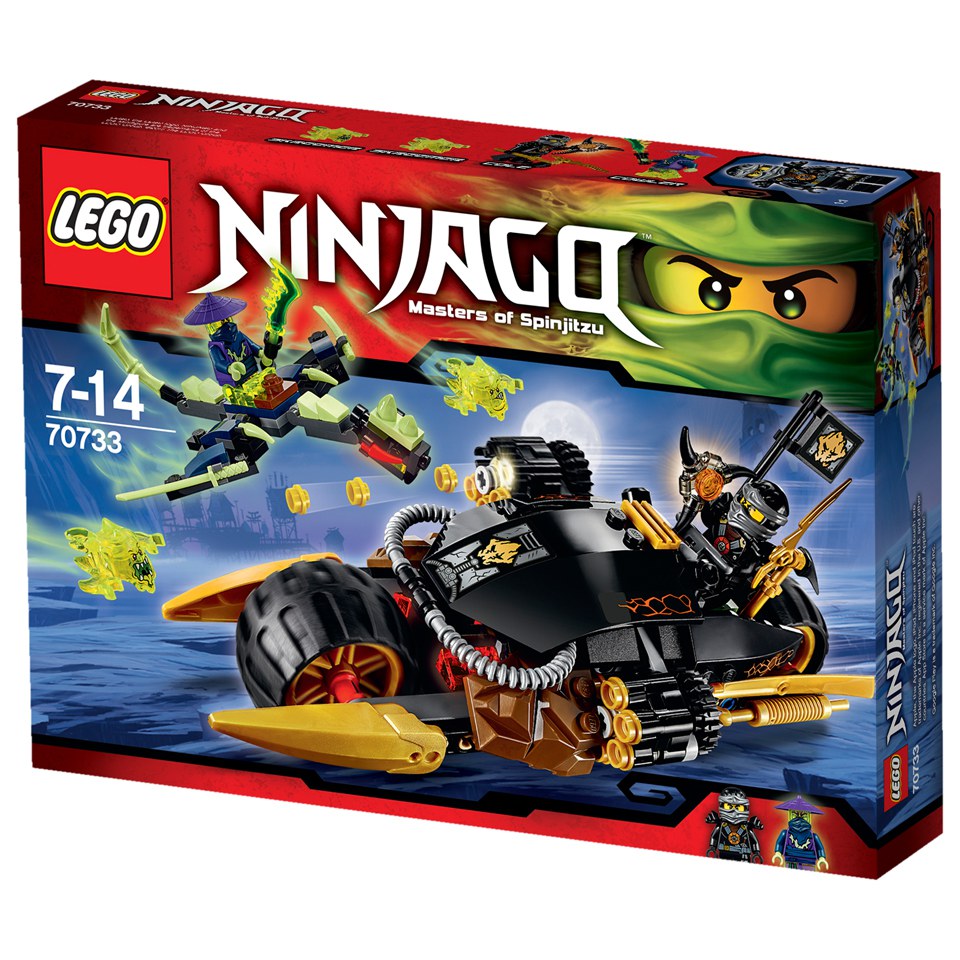 lego ninjago cole's blaster bike
