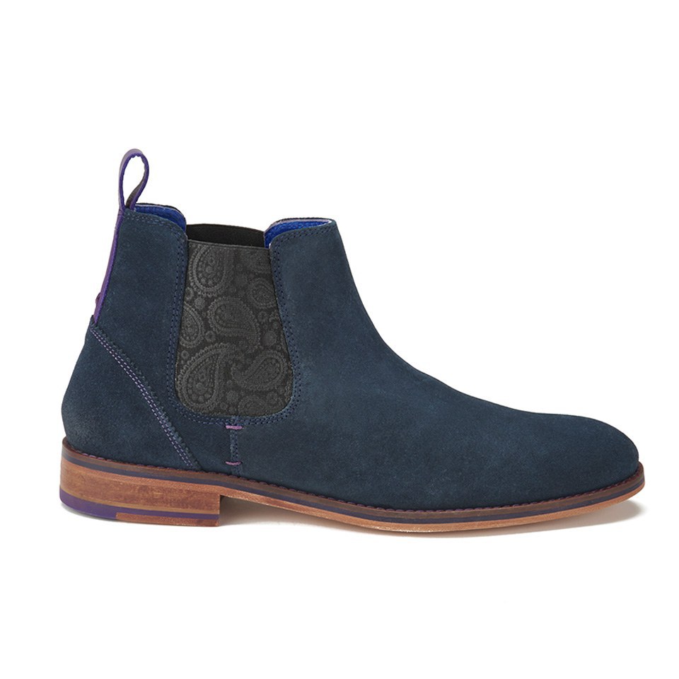 ted baker blue suede boots
