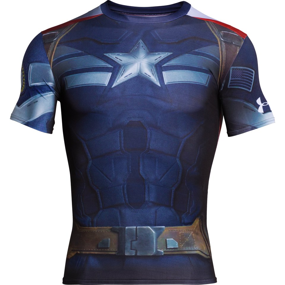 under armour captain america shirt