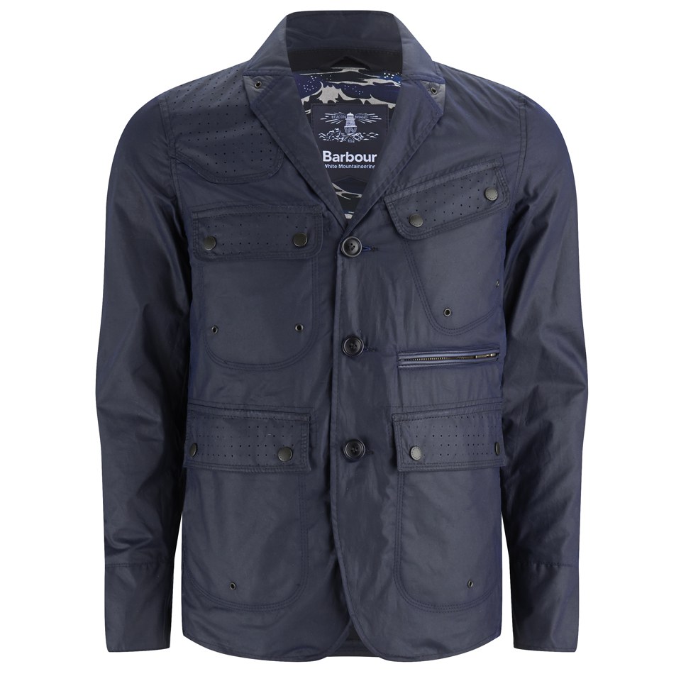 barbour white mountaineering jacket