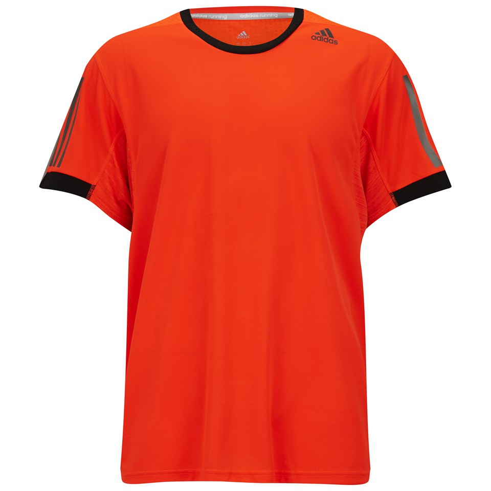 red and black adidas t shirt