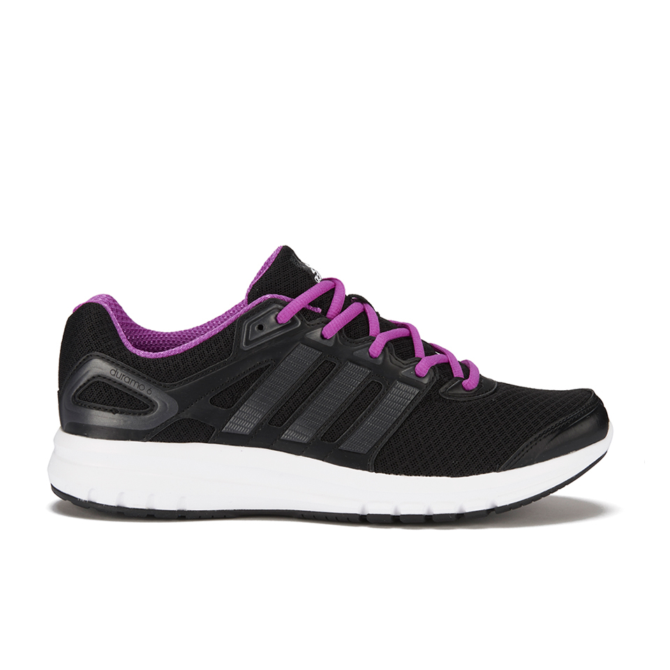 adidas Women's Duramo 6 Running Shoes - Black/Pink Sports & Leisure ...