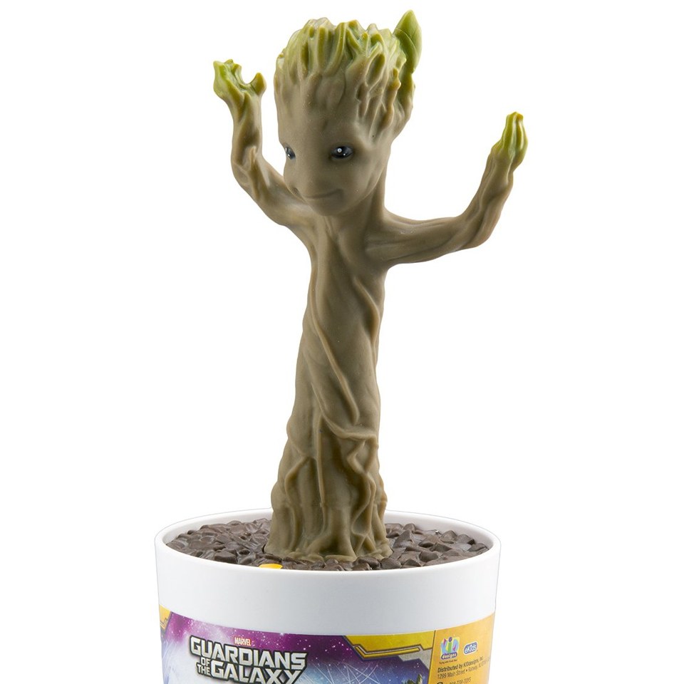 figure kaskus action groot of the Dancing Galaxy Marvel Electronic Guardians Groot