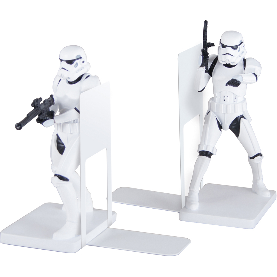 Star Wars Storm Trooper Bookends Gifts Zavvi