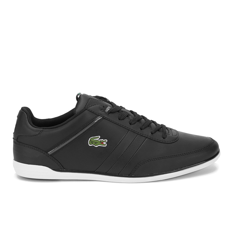 lacoste mens giron trainers white