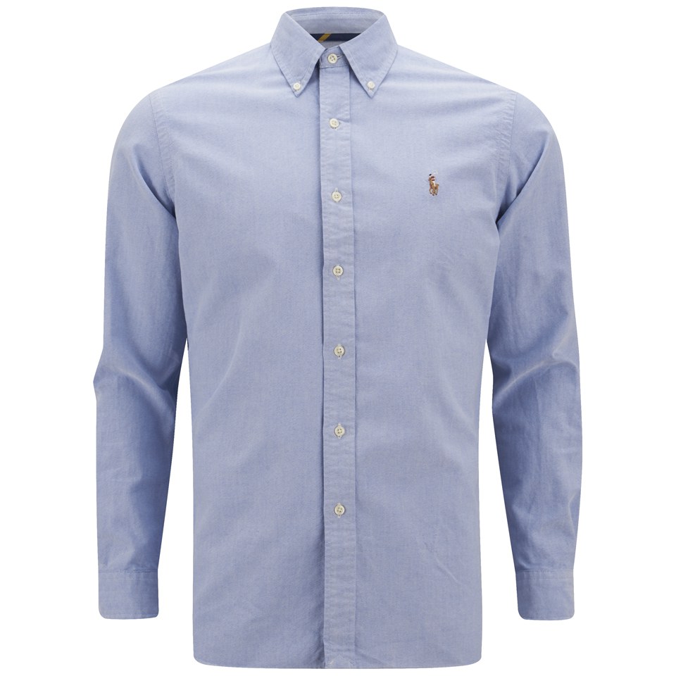 Polo Ralph Lauren Men's Oxford Shirt - Blue - Free UK Delivery Available