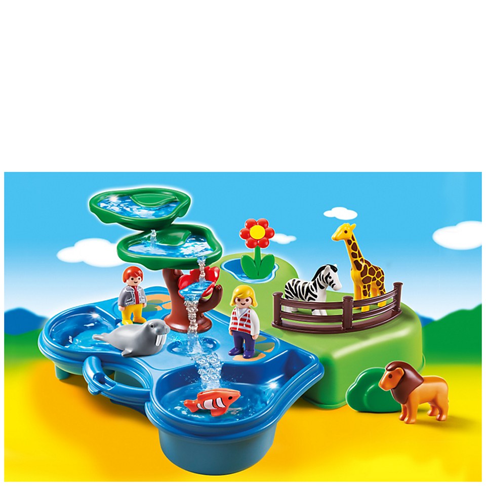 playmobil animal zoo and aquarium
