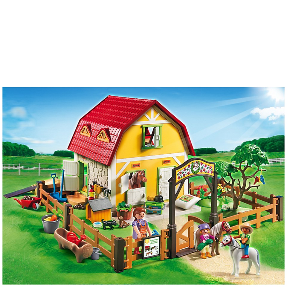 horse farm playmobil