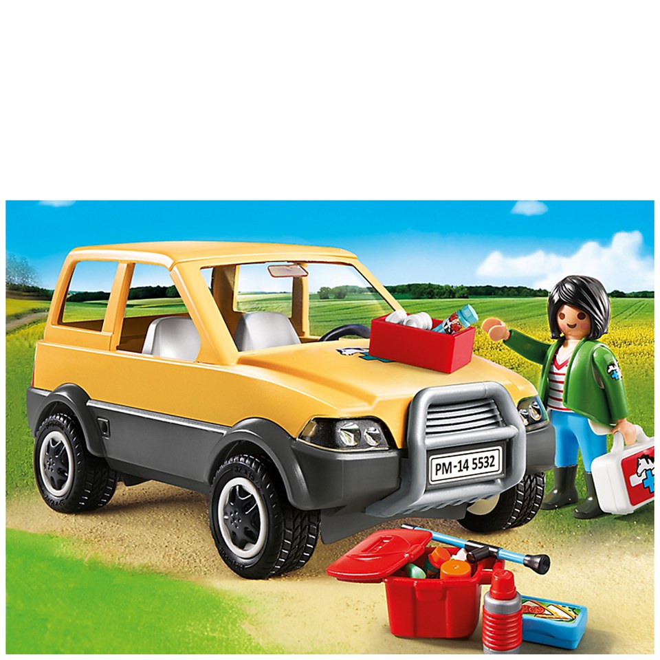 Playmobil Vet Clinic Vet with Car (5532) Toys Zavvi