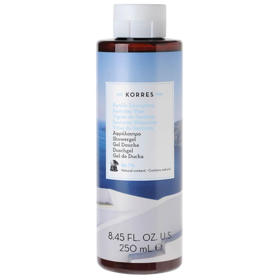 Korres Santorini Vine Shower Gel (250ml) Free Shipping Reviews
