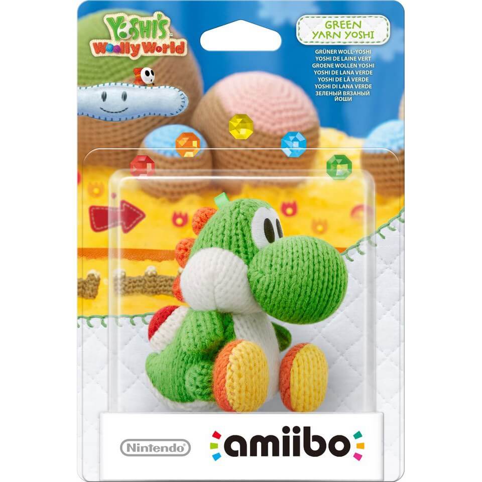 Green Yarn Yoshi amiibo Nintendo Official UK Store