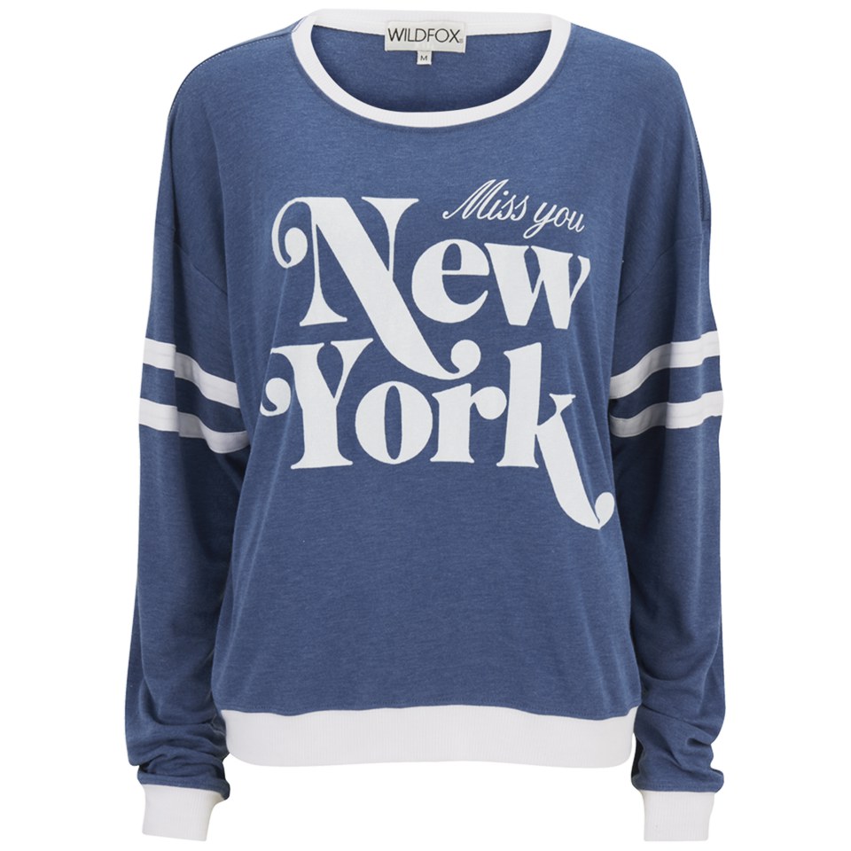 Wildfox Women S New York Moonlight Sweatshirt East Hampton