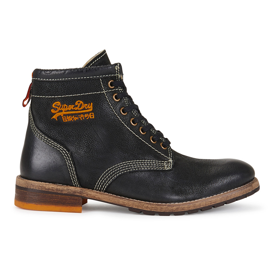 superdry black shoes