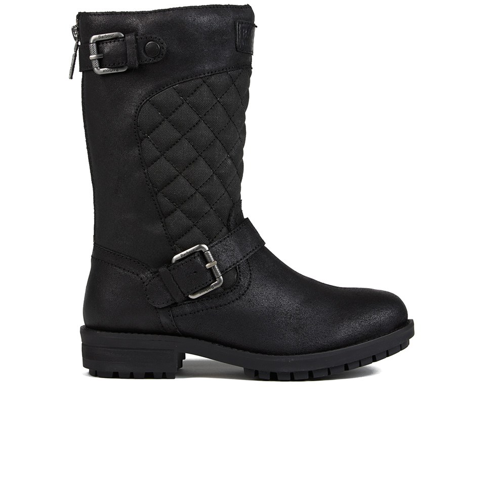 barbour biker boots