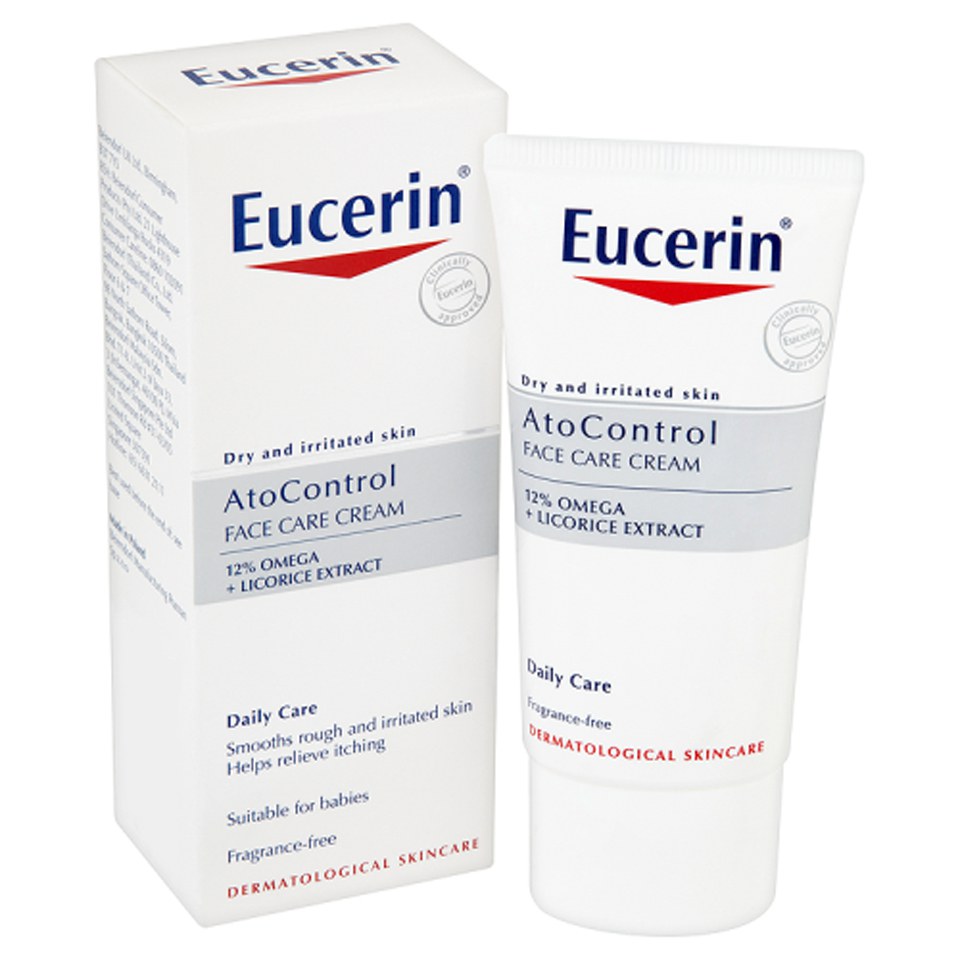 Eucerin® AtoControl Face Care Cream (50ml) Free Shipping Lookfantastic