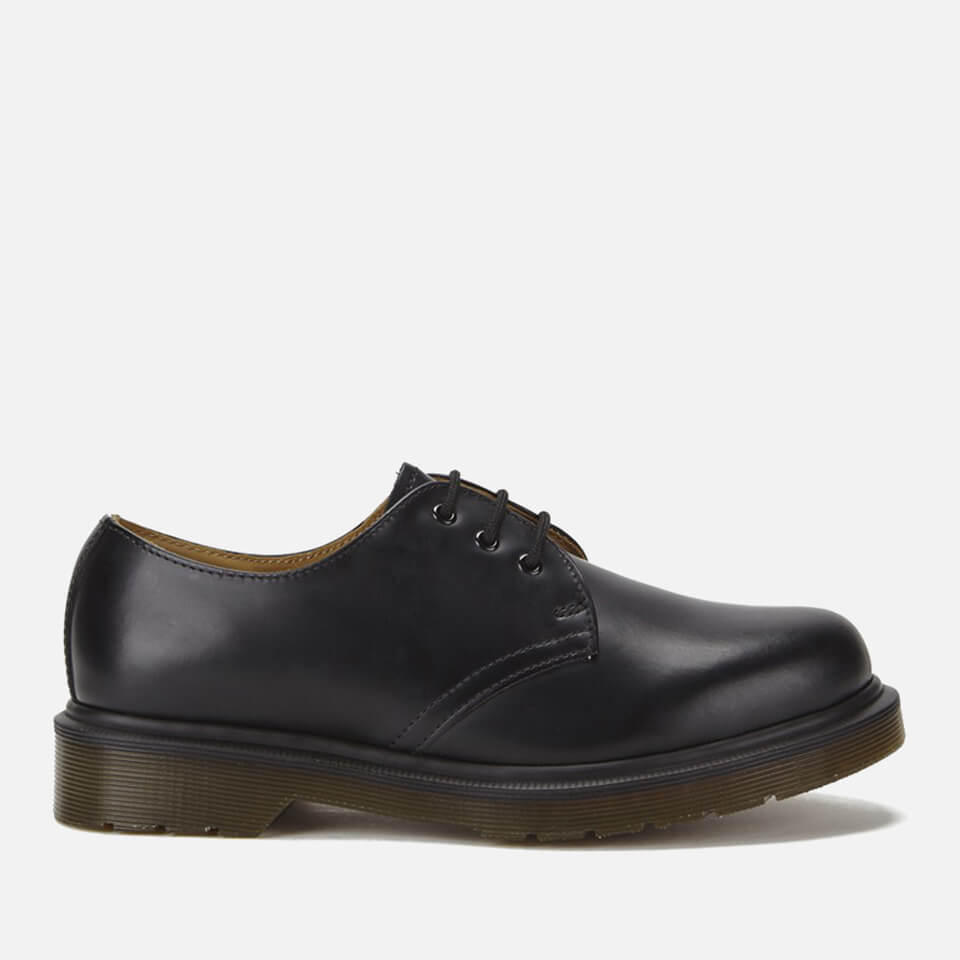 Dr. Martens 1461 PW Smooth Leather 3-Eye Shoes - Black Clothing ...