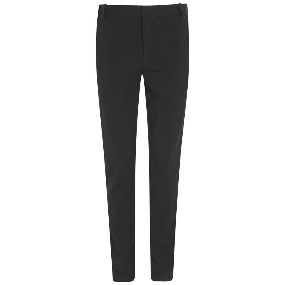 Wood Wood Men's James Tapered Trousers - Black - Free UK Delivery over £50