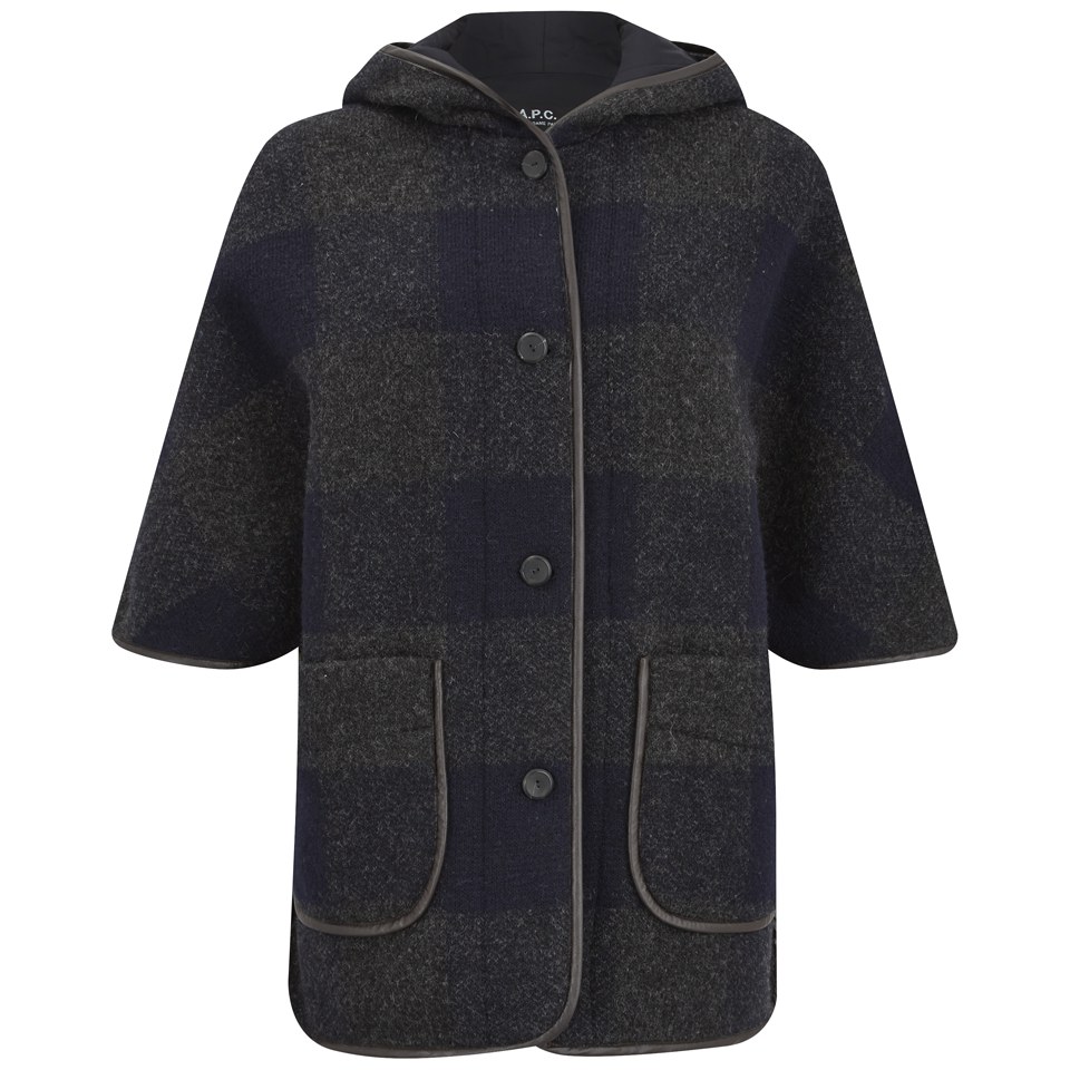 A.P.C. Women's Cape - Gris Chine - Free UK Delivery Available
