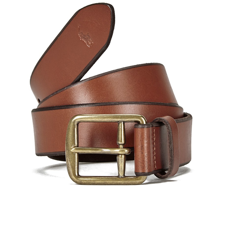 Polo Ralph Lauren Men's Casual Belt - Saddle Brown - Free UK Delivery ...
