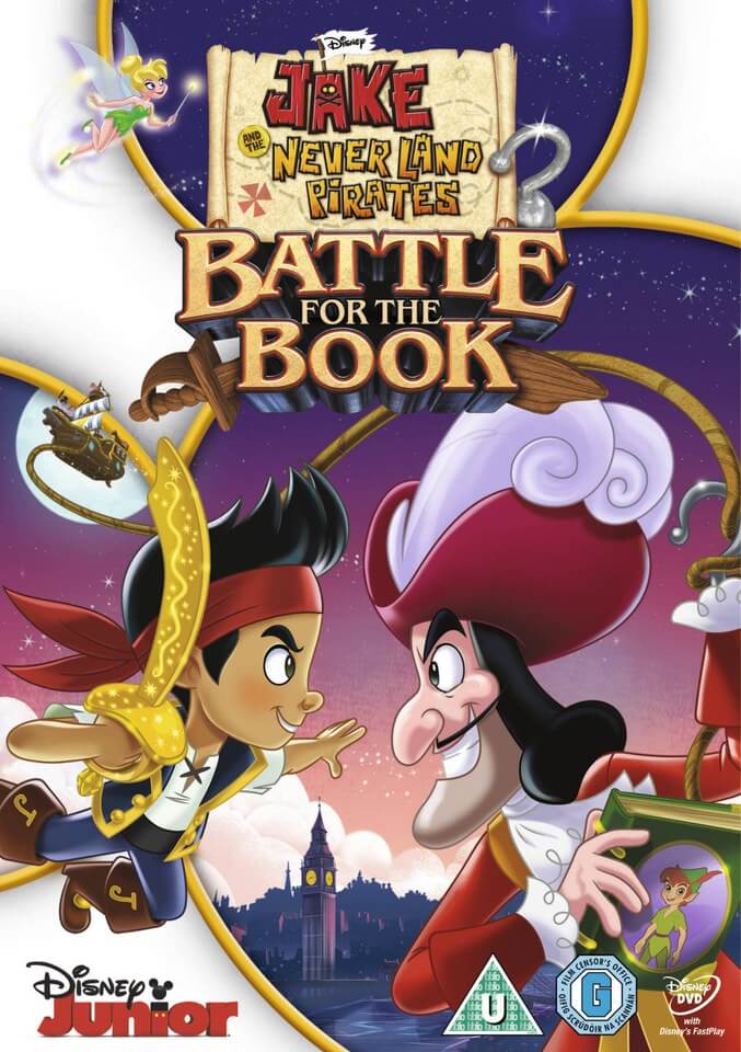 Jake Amp The Never Land Pirates Battle For The Book Dvd Zavvi Com