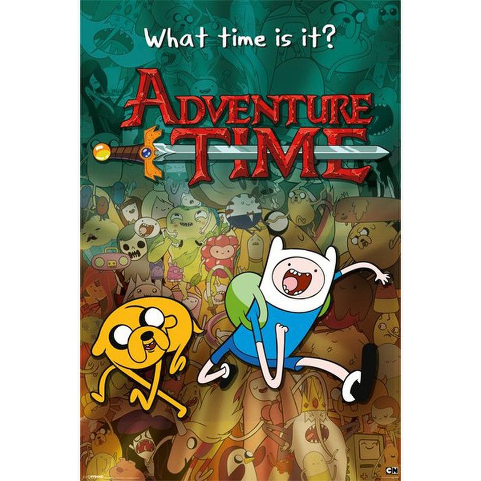 Adventure Time Collage 24 X 36 Inches Maxi Poster