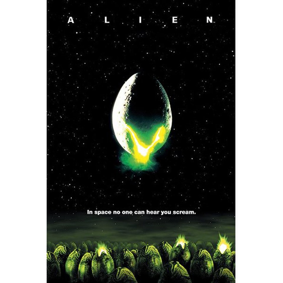 Alien 24 X 36 Inches Maxi Poster Merchandise Zavvi Uk