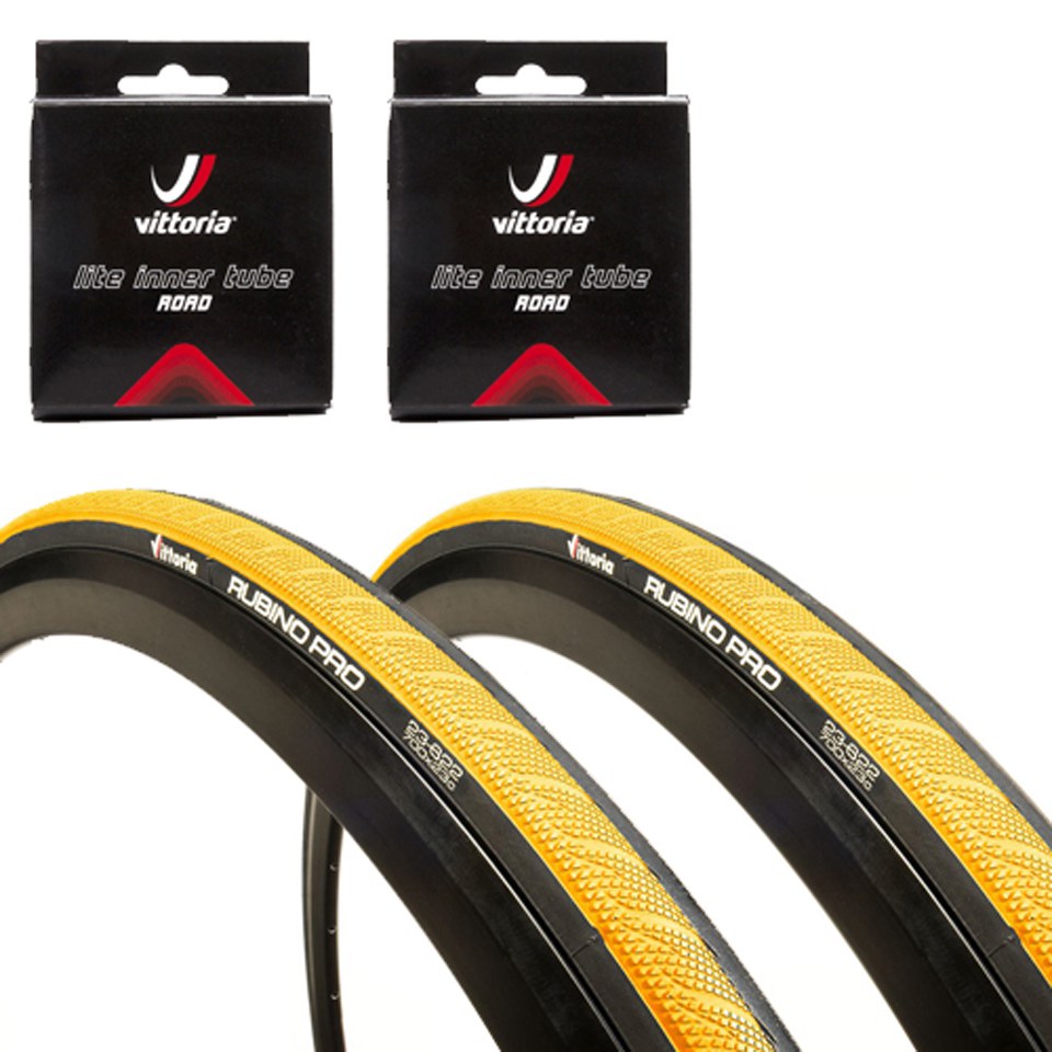 yellow road bike tires
