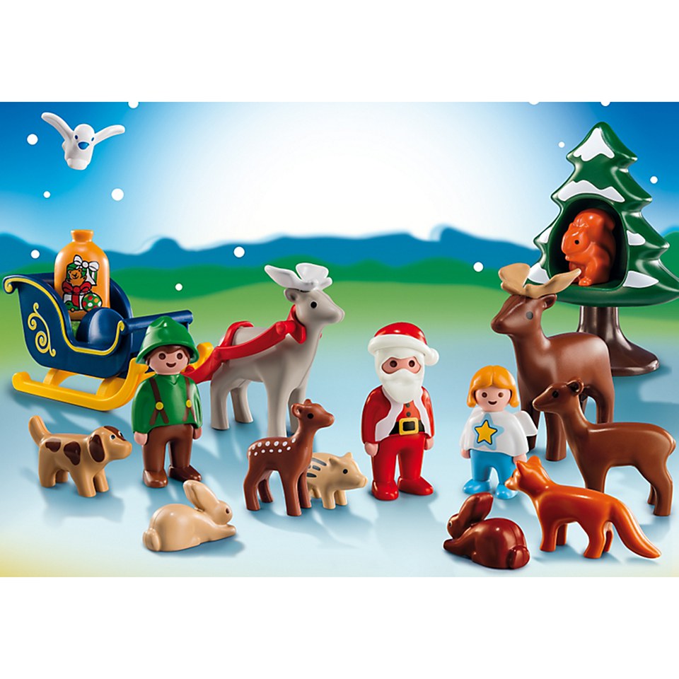 Playmobil Advent Calendar 123 Animals In The Forest 5497