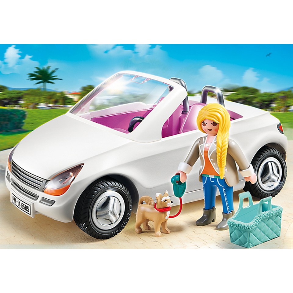 playmobil convertible car