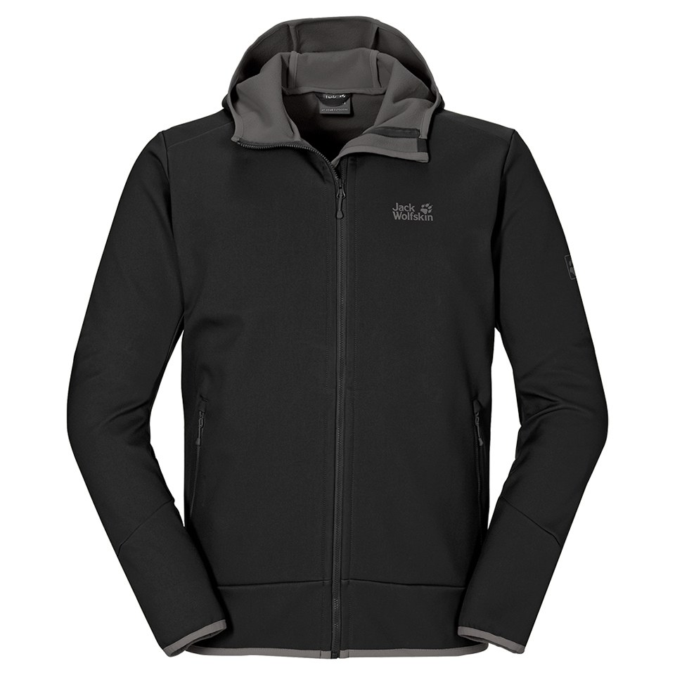 mens jack wolfskin softshell jacket