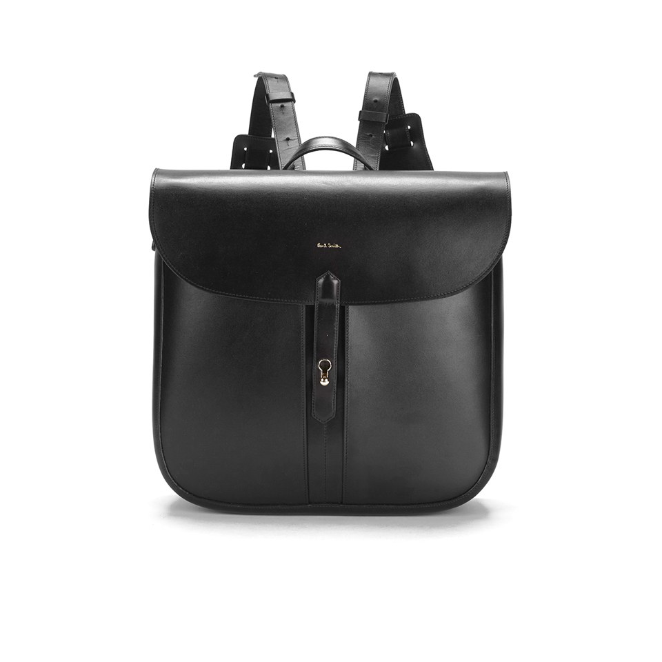 Paul Smith Accessories Women's Leather Backpack - Black ...