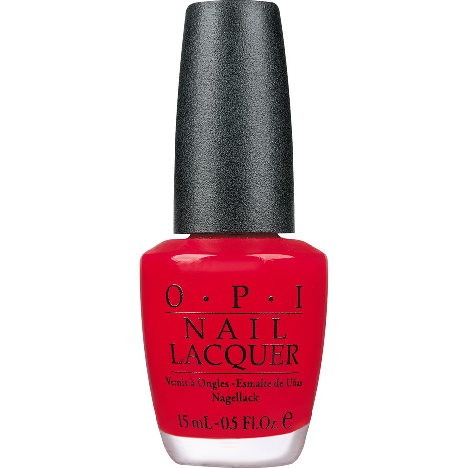OPI Classic Nail Lacquer - Big Apple Red (15ml) | Free Shipping ...