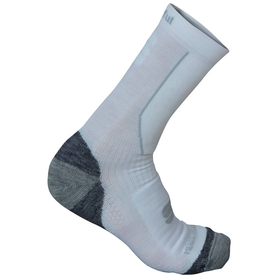 Sportful Merino Wool 16 Socks - White | ProBikeKit UK