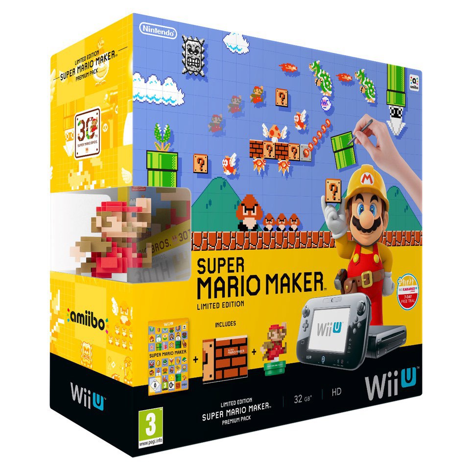 Super Mario Maker Wii U Premium Pack Nintendo Uk Store 8968