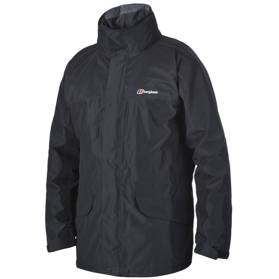 Berghaus Men S Long Cornice 2 Shell Jacket Black Clothing