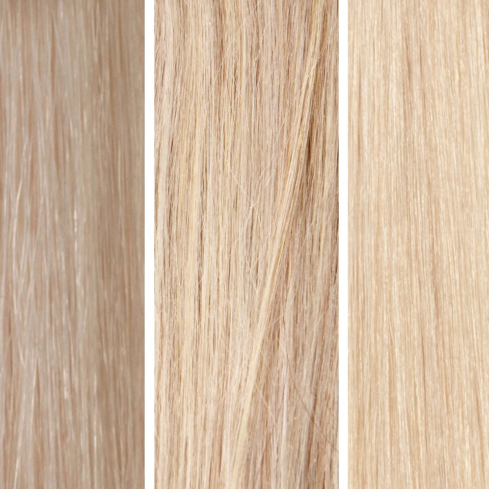 Beauty Works 100 Remy Colour Swatch Light Blonde Bundle Free