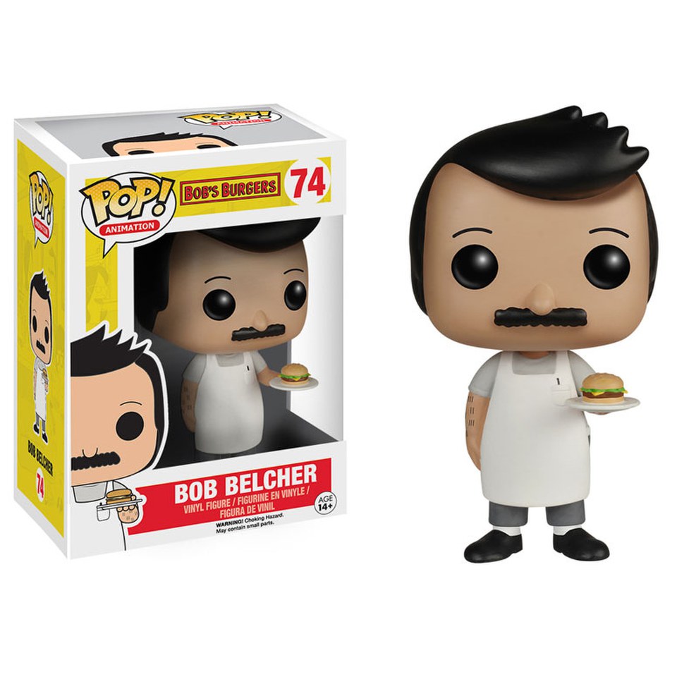 Bob's Burgers Bob Belcher Pop! Vinyl Figure Merchandise Zavvi UK