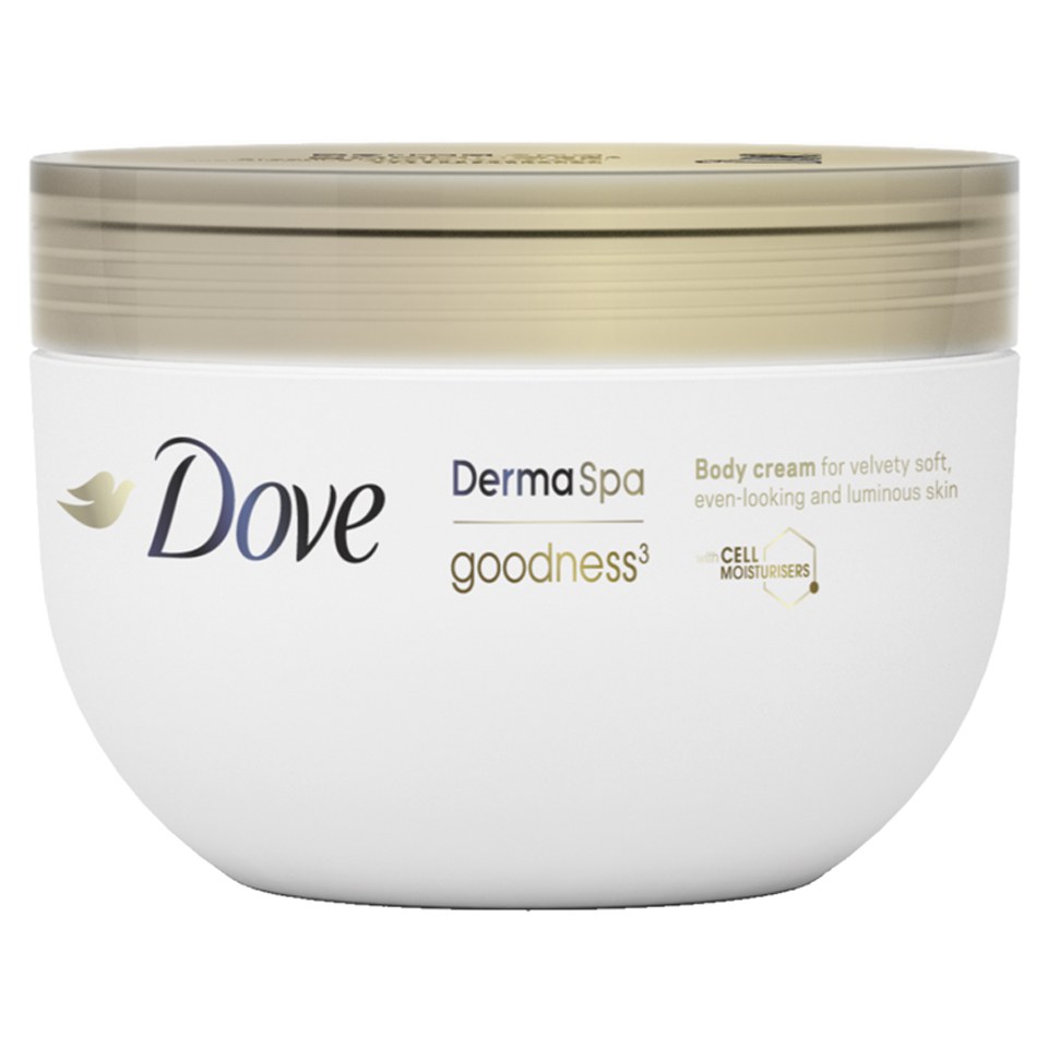 Dove DermaSpa Goodness3 Body Cream (300ml)