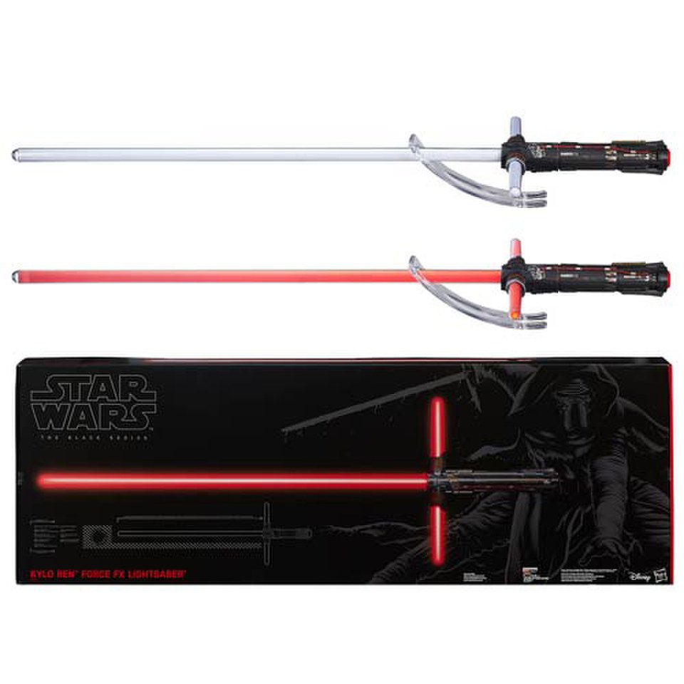 Star Wars The Force Awakens Kylo Ren Fx Deluxe Lightsaber - 