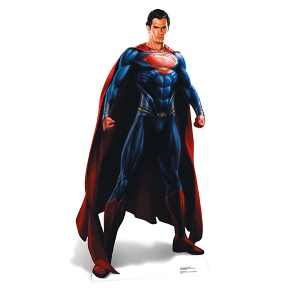 Dc Comics Superman Man Of Steel Cut Out